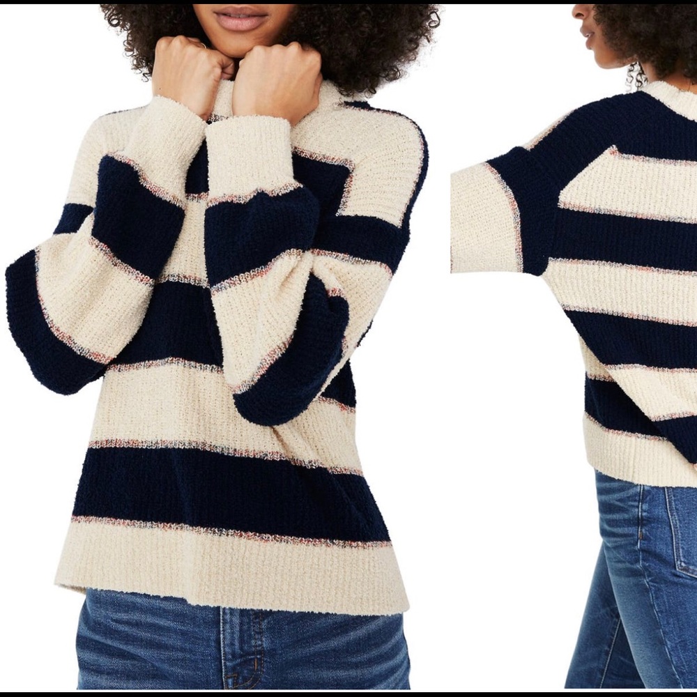 **SOLD** Madewell Lakeside Stripe Pullover